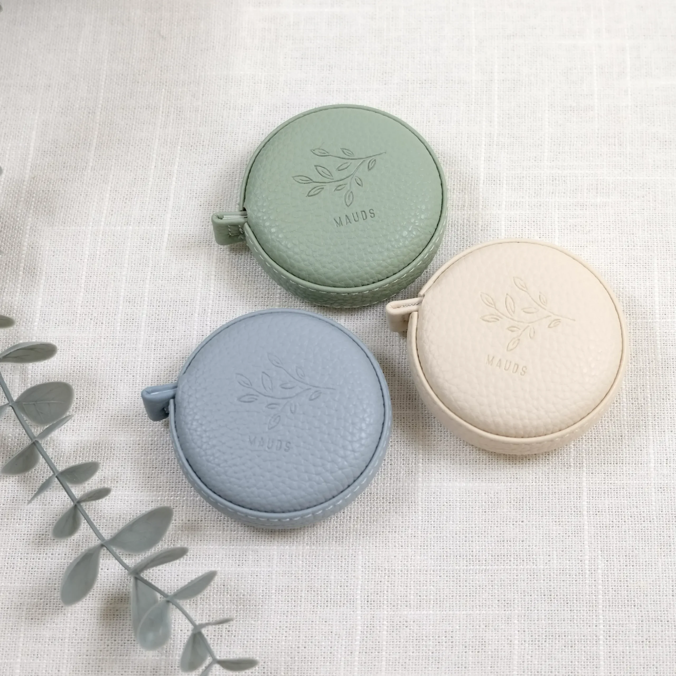 Rullemålbånd - 3 meter, assorterte farger (3 stk)