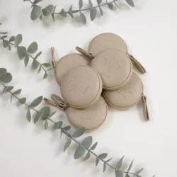 Rullemålbånd - Sandfarget skinnimitasjon (6 stk)