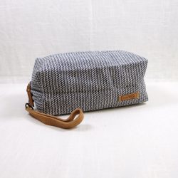 Woven Prosjektbag - blå stripevev