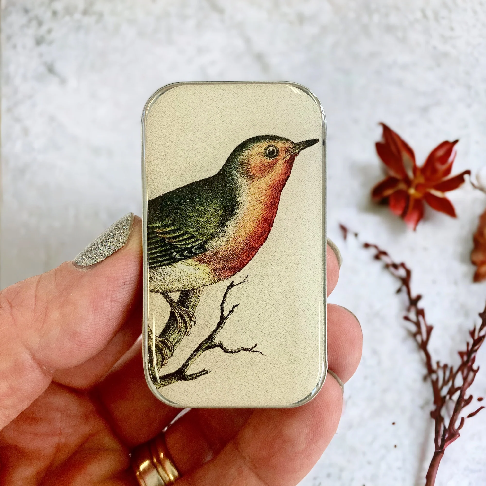 Firefly Notes Metallboks - Robin - Liten - Bilde 3