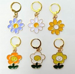 Blomstermarkører - med rund karabin (24 stk i posen) - Bilde 2